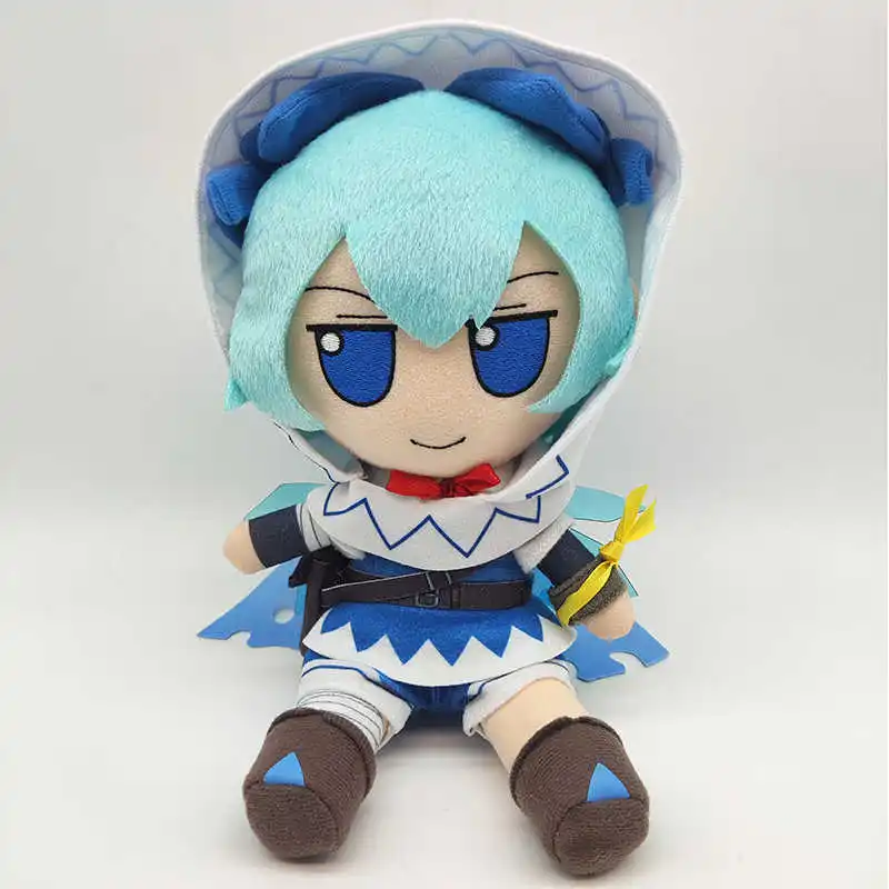 Аниме Touhou Project Cirno Hero of Ice Fairy Fumo милая подушка Kawaii плюшевая для сидения девочек