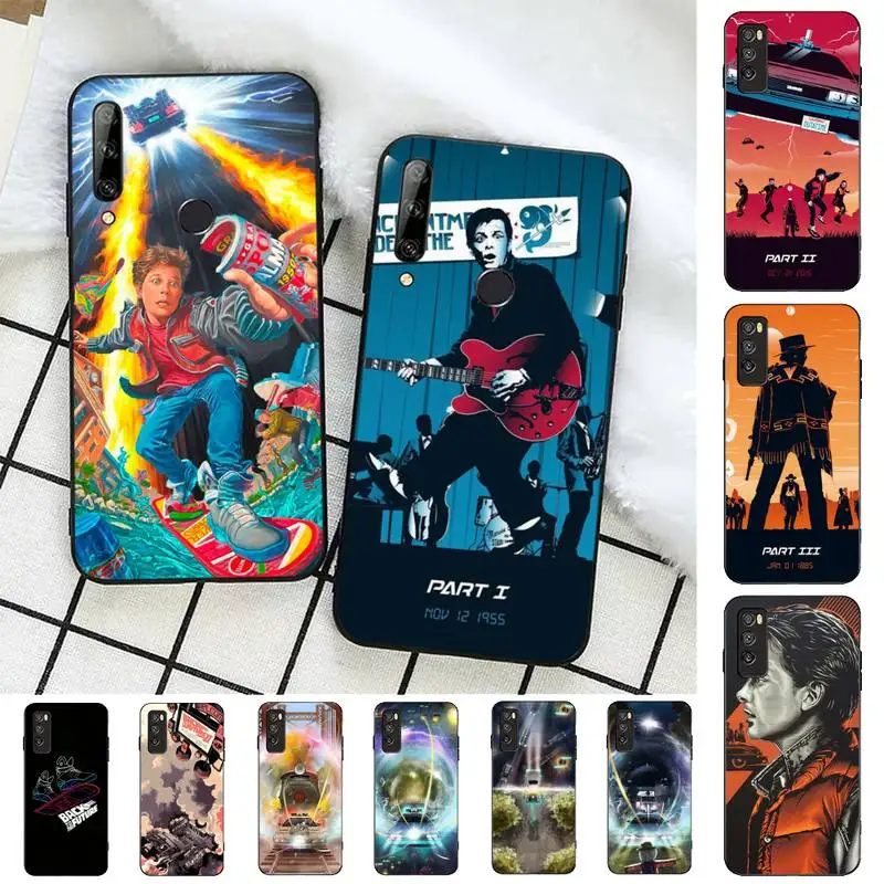 

Movie back to the future Phone Case for Huawei Honor 10 i 8X C 5A 20 9 10 30 lite pro Voew 10 20 V30
