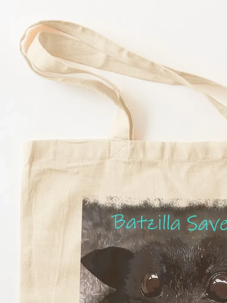 Batzilla - Mr Belgrave Loves Bananas Tote Bag reusable shopping bags Handbags custom fabric bag