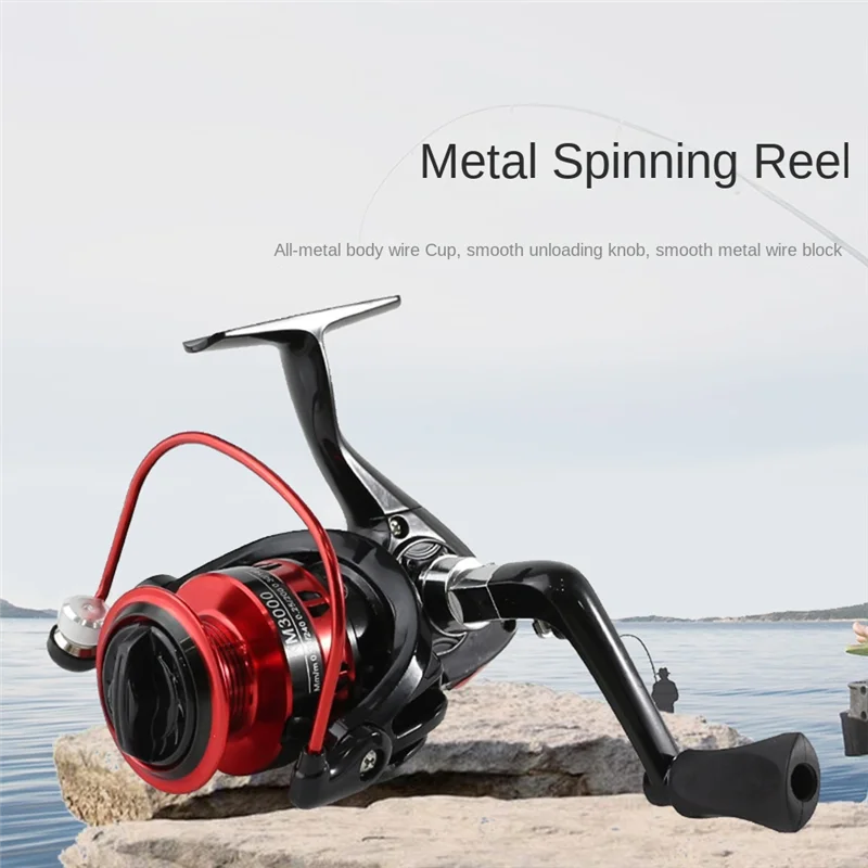 Рыболовная катушка 5000 складная катушка-качалка с одной ручкой рыболовная 5 2:1