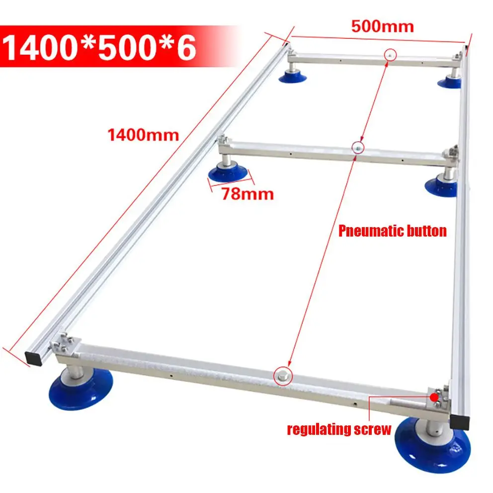 

free shipping LCD screen handheld vacuum suction cup LCD gripping fixture 55 inch 65 inch 75 inch universal type 6pcs Sucker