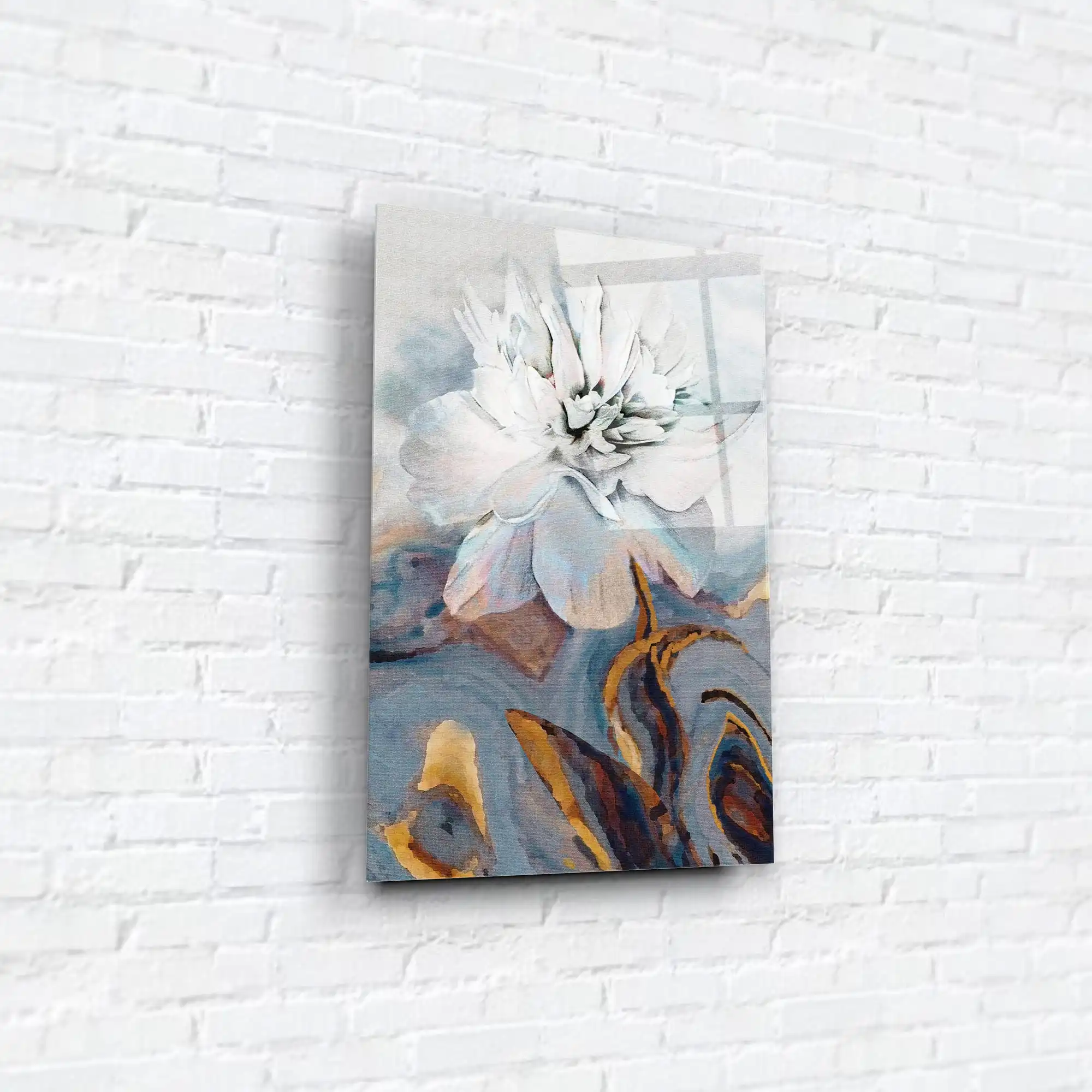 Рисунок на стекле "Альба 2" 40x60 см Наклейки на стену Обои 3D полезные вещи для дома для кухни Декорации комнат Зеркальные плакаты.