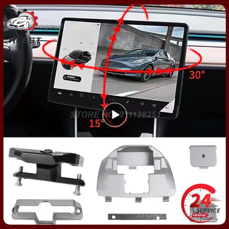 

Alloy Plastic Car Dashboard Mobile Phone Stand Portable Fit Model 3 Phone Mount Car Supplies 25x23x8cm 1.1kg Beautiful