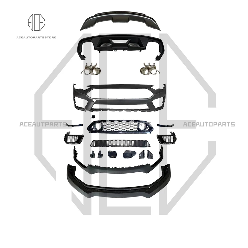 Аксессуары для автотюнинга комплекты кузова из полипропилена Ford Mustang передний