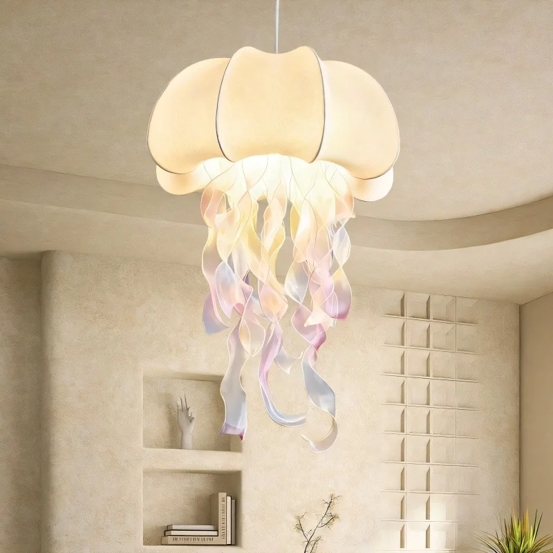 Французский мечтательный подвесной светильник в виде медузы для ресторана бара