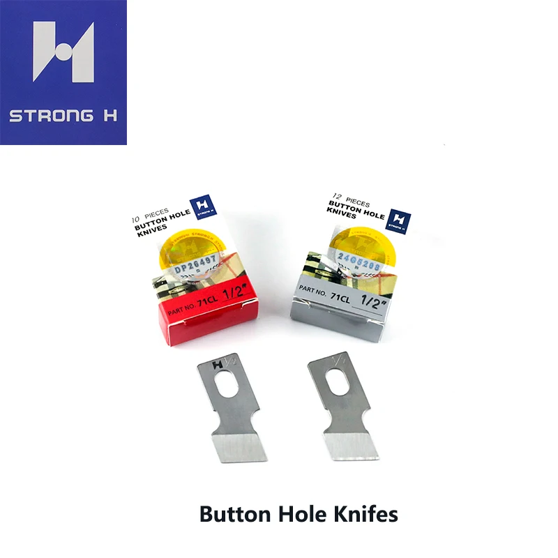 

71CL Button Hole Knife For Straight Buttonhole Sewing Machine Fit JUKI LBH-781,1790; Brother LH4-B814, HE-800A Strong H Blade