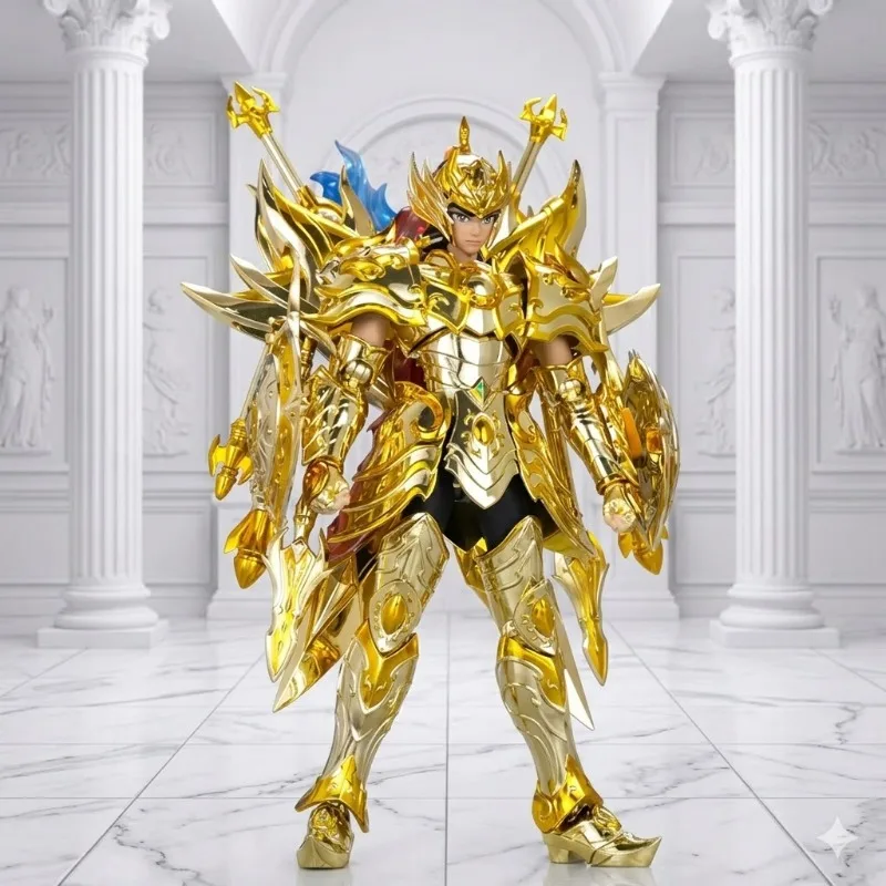 Фото В наличии: Фигурка Toypoint/TP Saint Seiya Metal Armor Myth Cloth EXM Libra Docko/Dohko SOG Totem/Object Gold Knights of the Zodiac №3