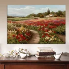 Claude Monet poplar Poppy, пейзаж, украшение на стену, живопись маслом на холсте, печать постеров, Картина Настенная для гостиной Cuadros