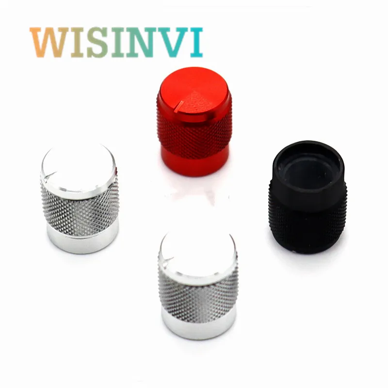 Ручка из алюминиевого сплава для регулятора скорости потенциометра 5 шт. 10x2 мм 6