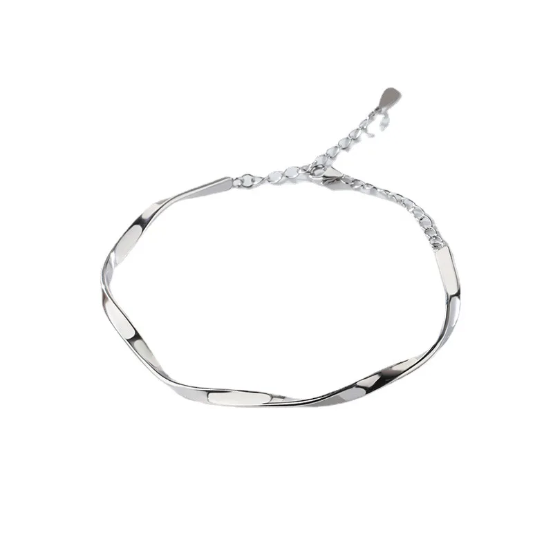 Женский браслет бесконечности из серебра 925 пробы | Украшения и аксессуары