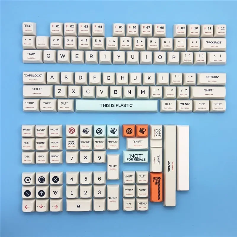 Пластиковая клавиатура CIY68 колпачок XDA высокосублимированный материал PBT для