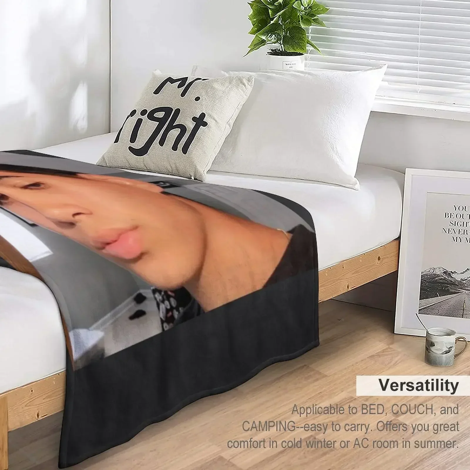 Одеяло Mattia polibio 3 волосатое милое клетчатое тонкое одеяло для кровати