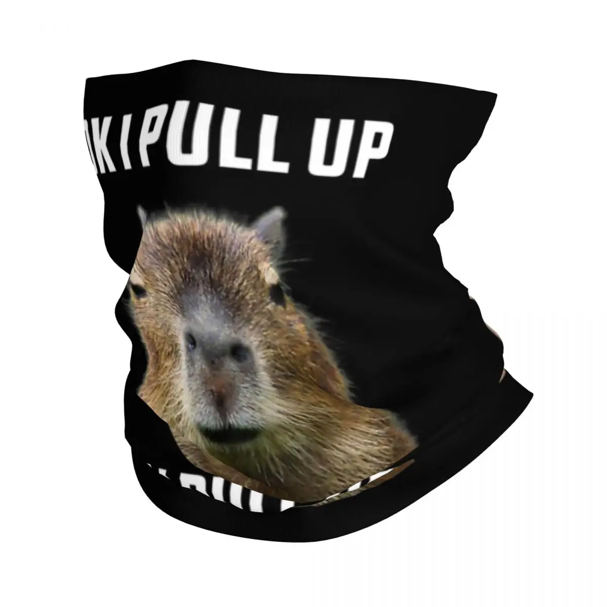 

Зимняя повязка на голову Ok I, капибара, обогреватель для шеи, мужской и женский шарф-труба для лыжного спорта, кемпинга, бандана для лица, гетры