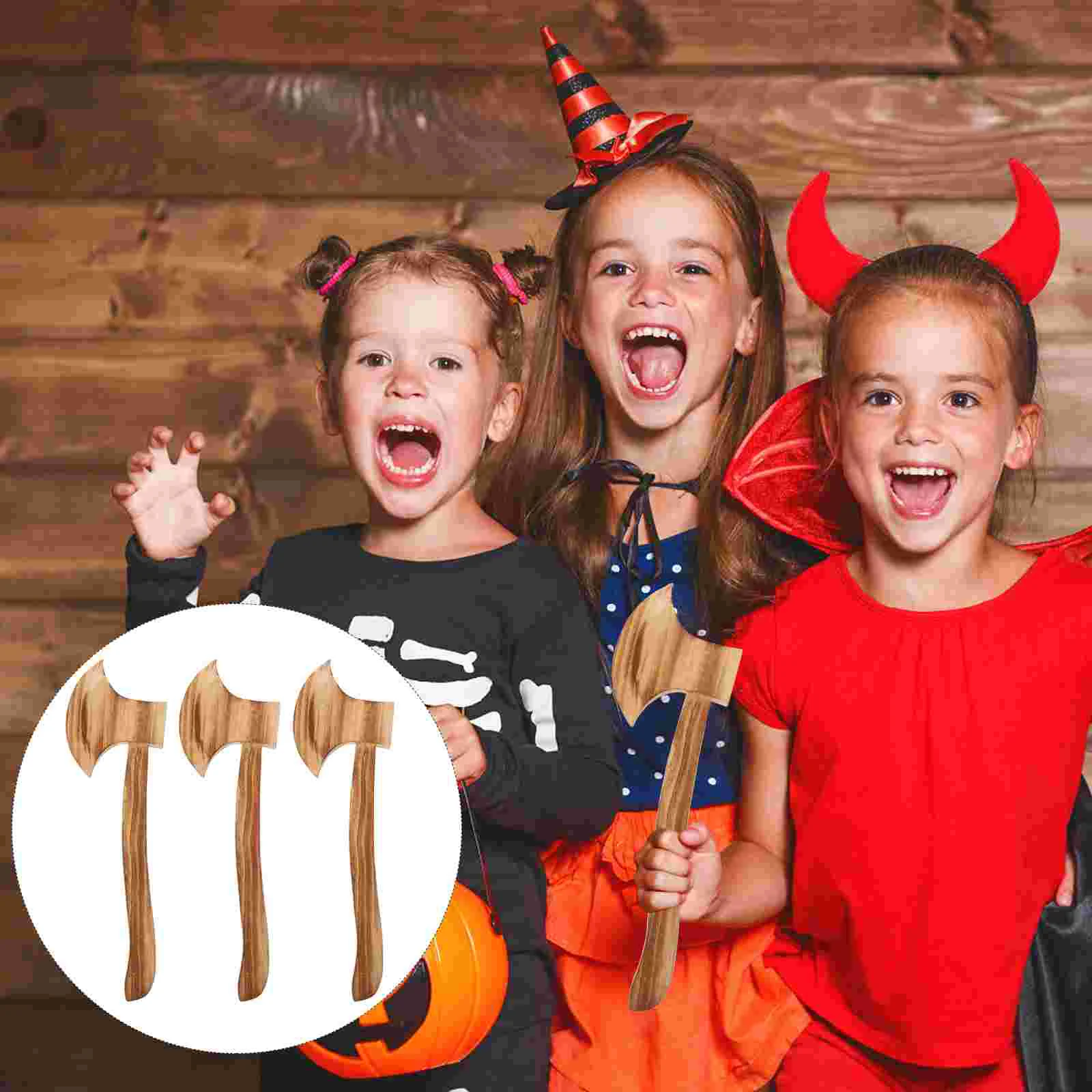 3 шт. копия игрушечного топора для детей топор орнамент товары Хэллоуина