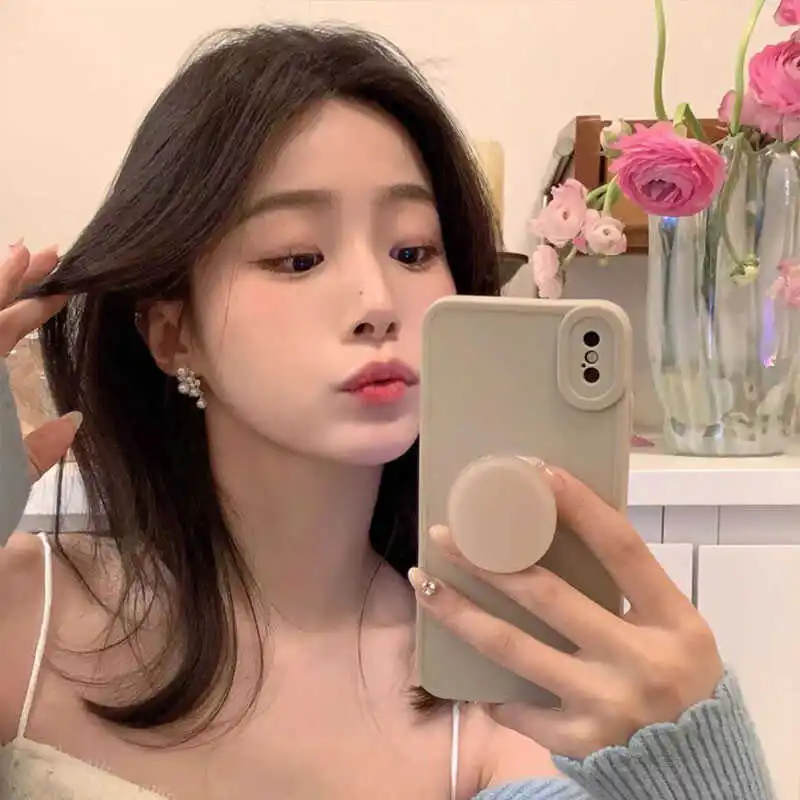 Женские серьги-гвоздики с жемчугом стерлинговое серебро 2024 новые модные легкие