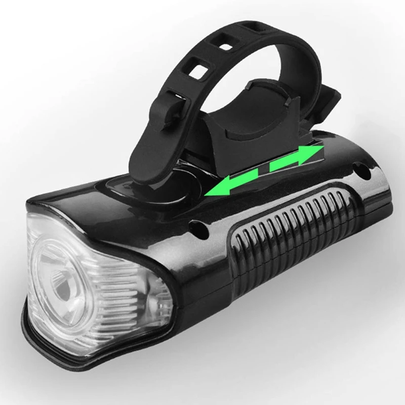 

Фонарик для ночной езды на велосипеде, яркий фонарик для езды на велосипеде, водонепроницаемый Передний фонарь, USB-зарядка, с сигналом