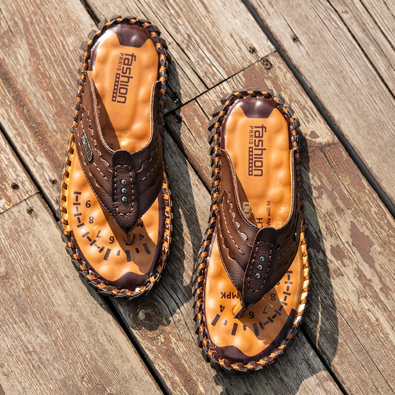 Мужские Пляжные шлепанцы повседневная обувь для дома рыбалки кемпинга летние