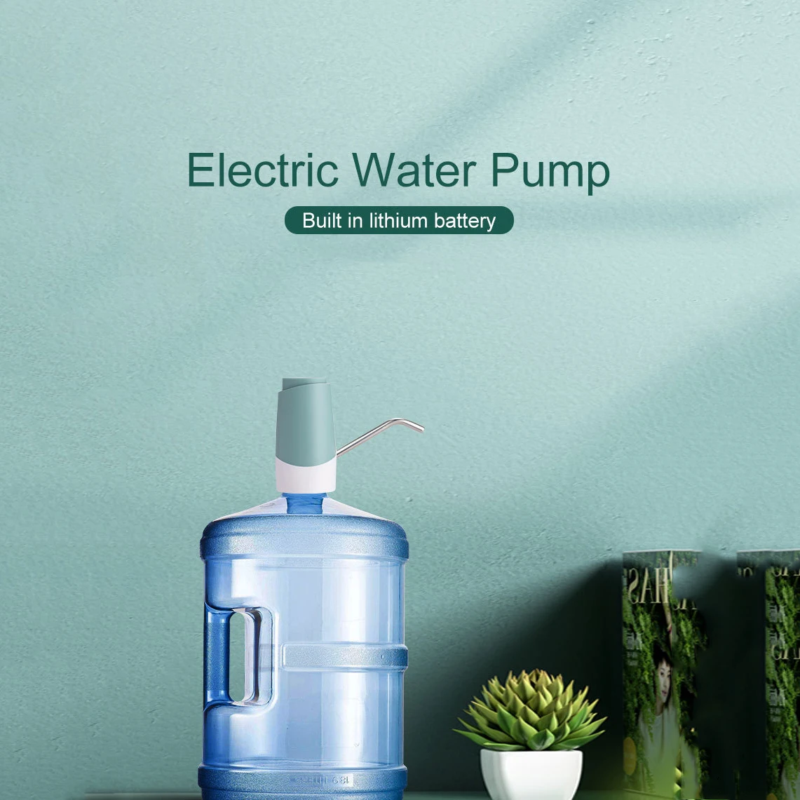 

Water Bottle Pump USB Charging Automatic Electric Water Dispenser Pump Bottled Water Pump Automatic Switch Water Dispenser
