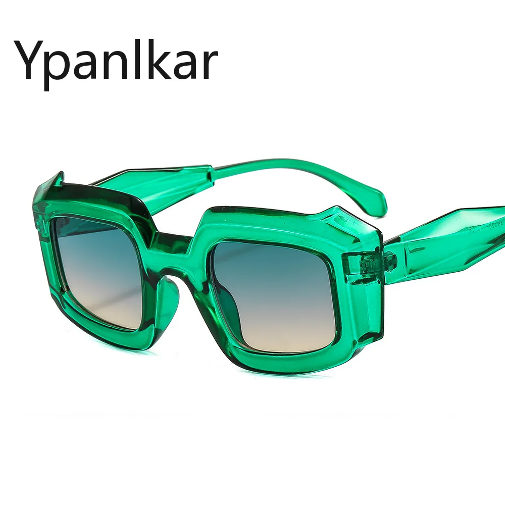 

Fashion Candy Colors Square Sunglasses Vintage Women Irregular PC Frame Sun Glasses Brand Designer Men Driving Shades UV400