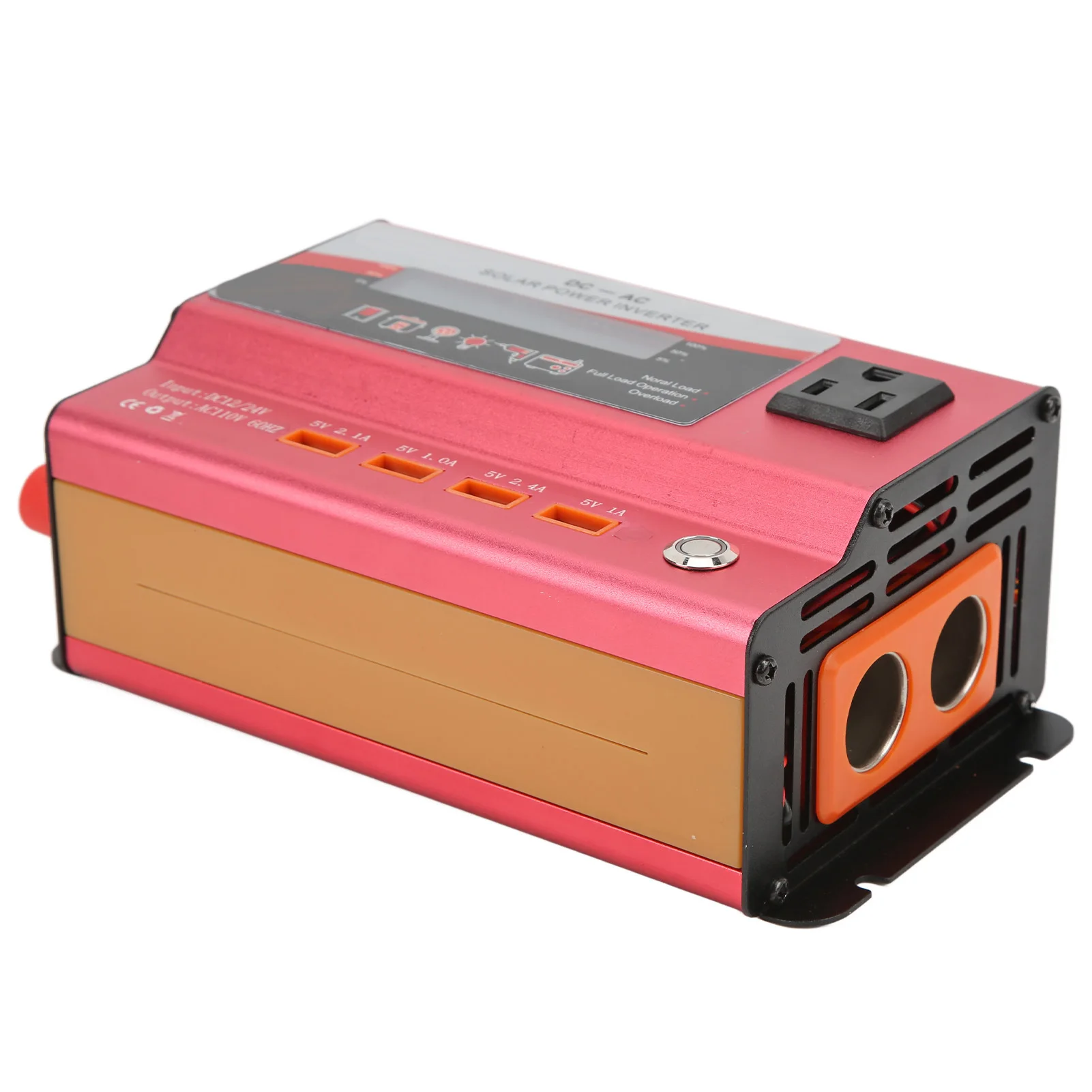 Инвертор красной мощности Модифицированный синусоидальный автомобильный