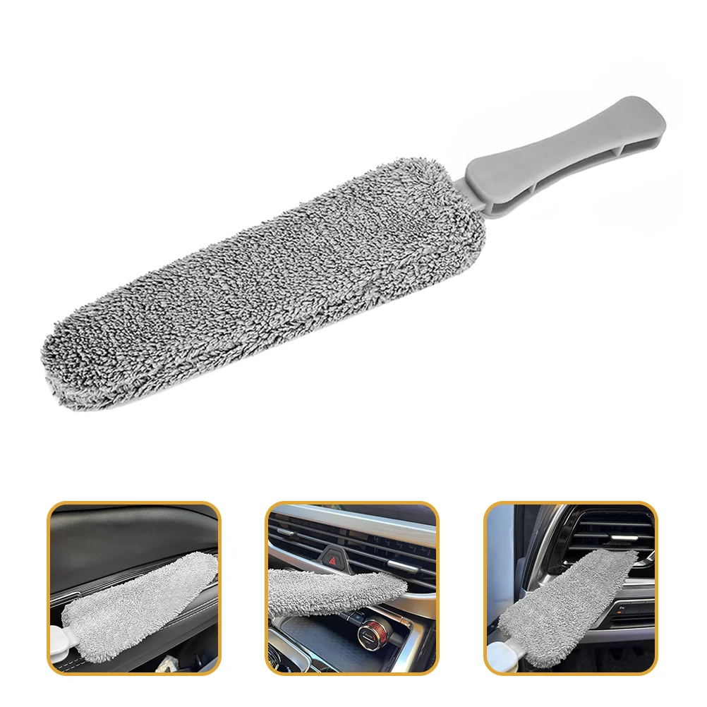 

Car Air Conditioner Vent Clean Brush Portable Auto Air Vent Grille Dust Cleaner