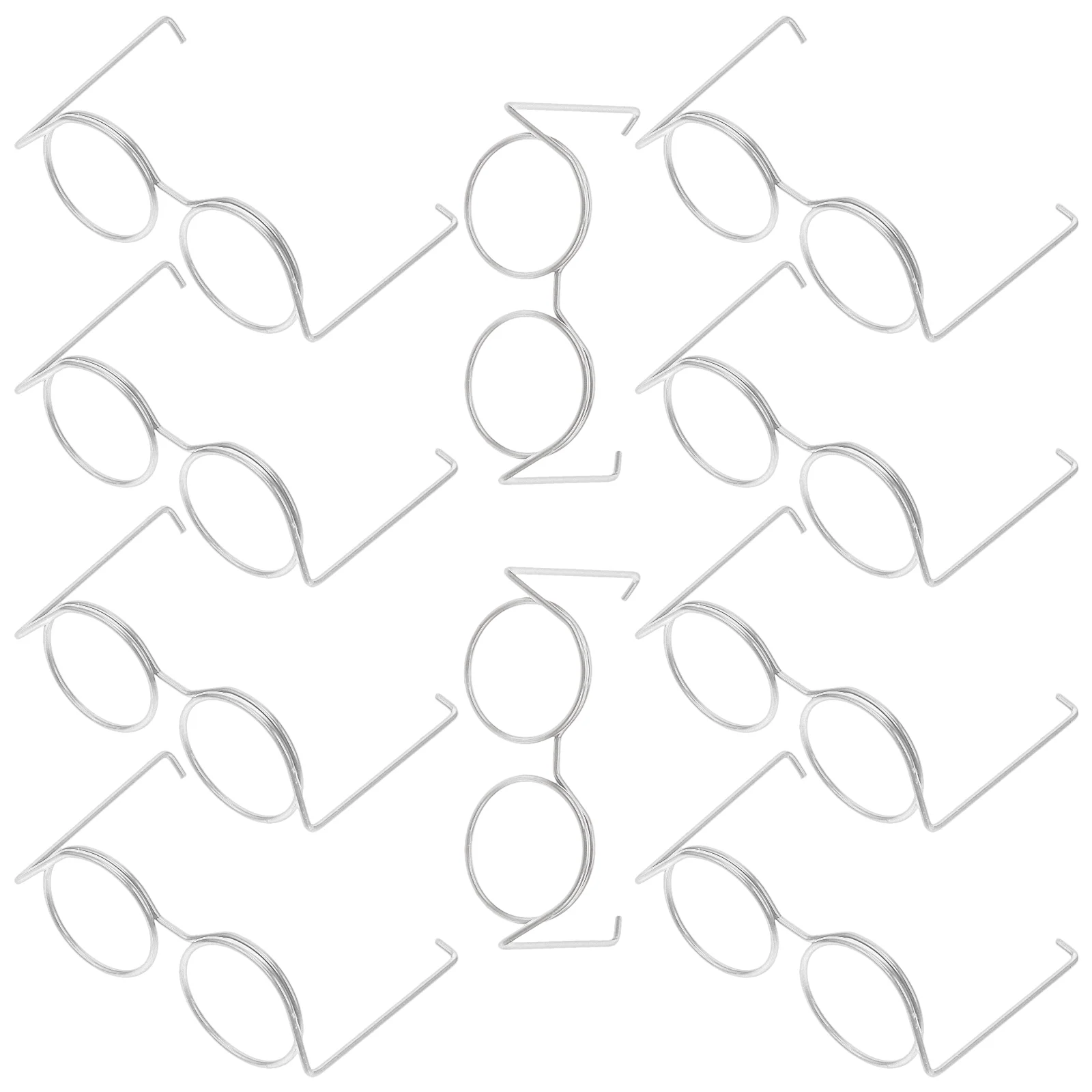 

10pcs Mini Sunglasses Glasses Rimmed Eyewear Dress Up Accessories