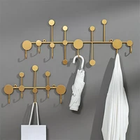gold black wall hook storage nordic creative entrance key hanger home decoration wall hanging fitting room clothes coat hook