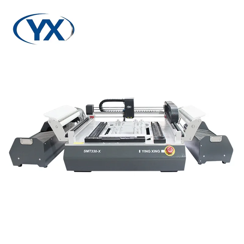 Stock in EU YX High Precise 4 Camera Desktop SMT Pick and Place Machine SMT330-X for PCB Development