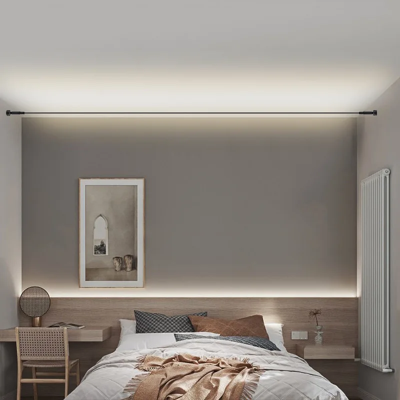 Modern Home Minimalist Skyline Wall Lamp Long Strip Light For Living Room Bedroom Wall Decor Sconce Linear Light Nordic Fixtures