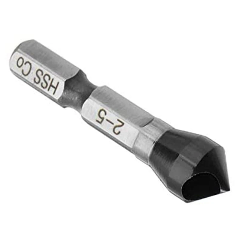 Сверло с шестигранным хвостовиком HRC89 TiAlN покрытие 1/4 дюйма HSS-Co M35 кобальтовое