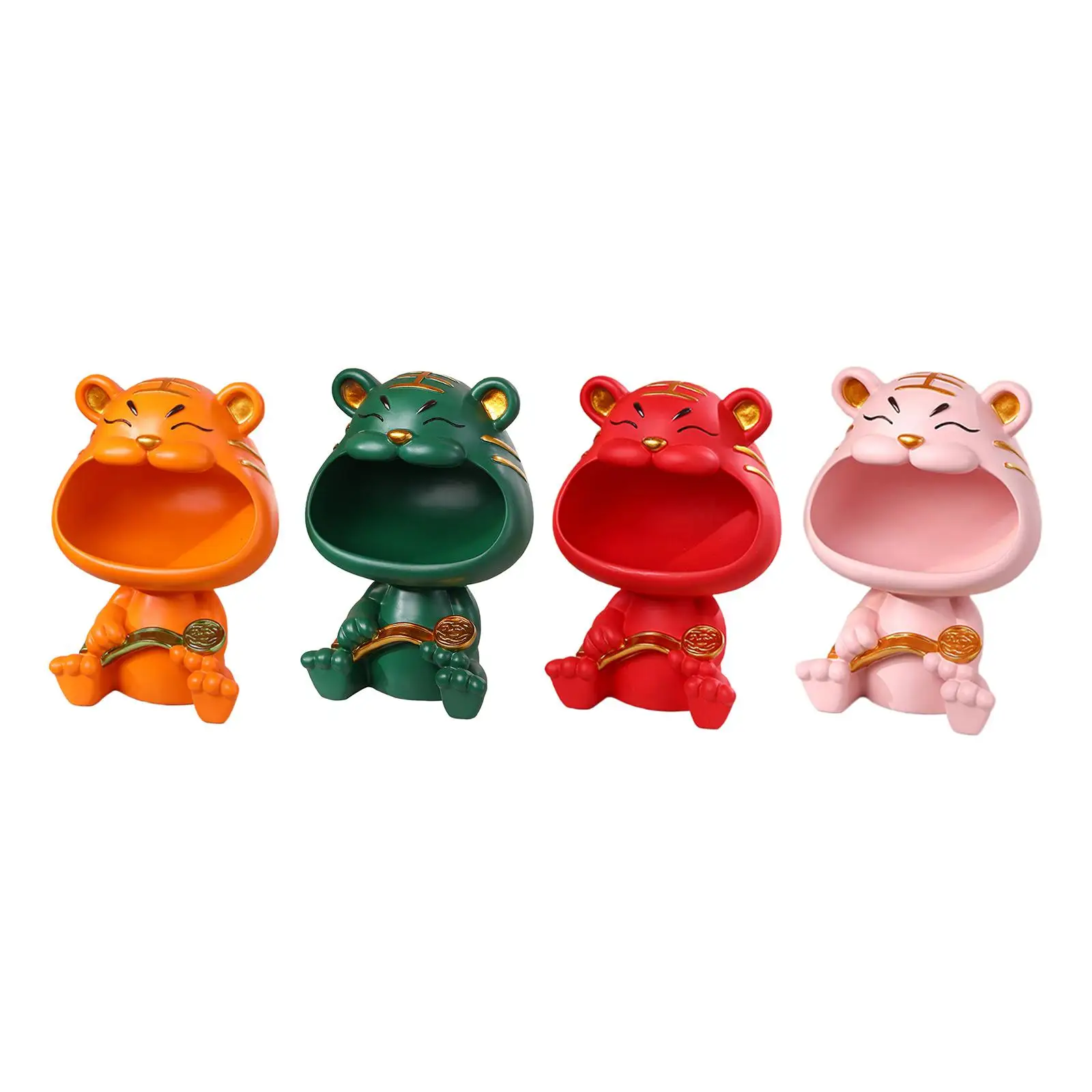 

Modern Figurine Animal Statue Storage Container for Home Living Room Decor