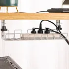 Подставка под стол, стойка для хранения проводов под столом, органайзер для кабеля, лоток для проводов, Домашний Настольный стеллаж для хранения проводов, прост в установке