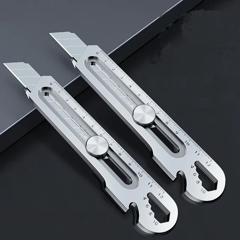 

Blades Knife, Steel Cutter 18mm Ruler 1 Multi Stainless 6 Off Steel Box Snap Bottle Package Carbon Functions In Opener Utility