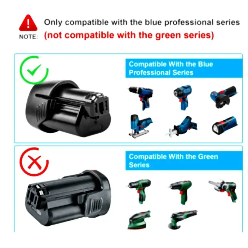 Литий-ионная аккумуляторная батарея 12 В 3000 мАч для BAT411 BAT412 BAT413 BAT414 аккумулятора