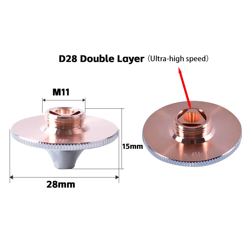 

Сварочные сопла Demarklaser D28 M11 H15