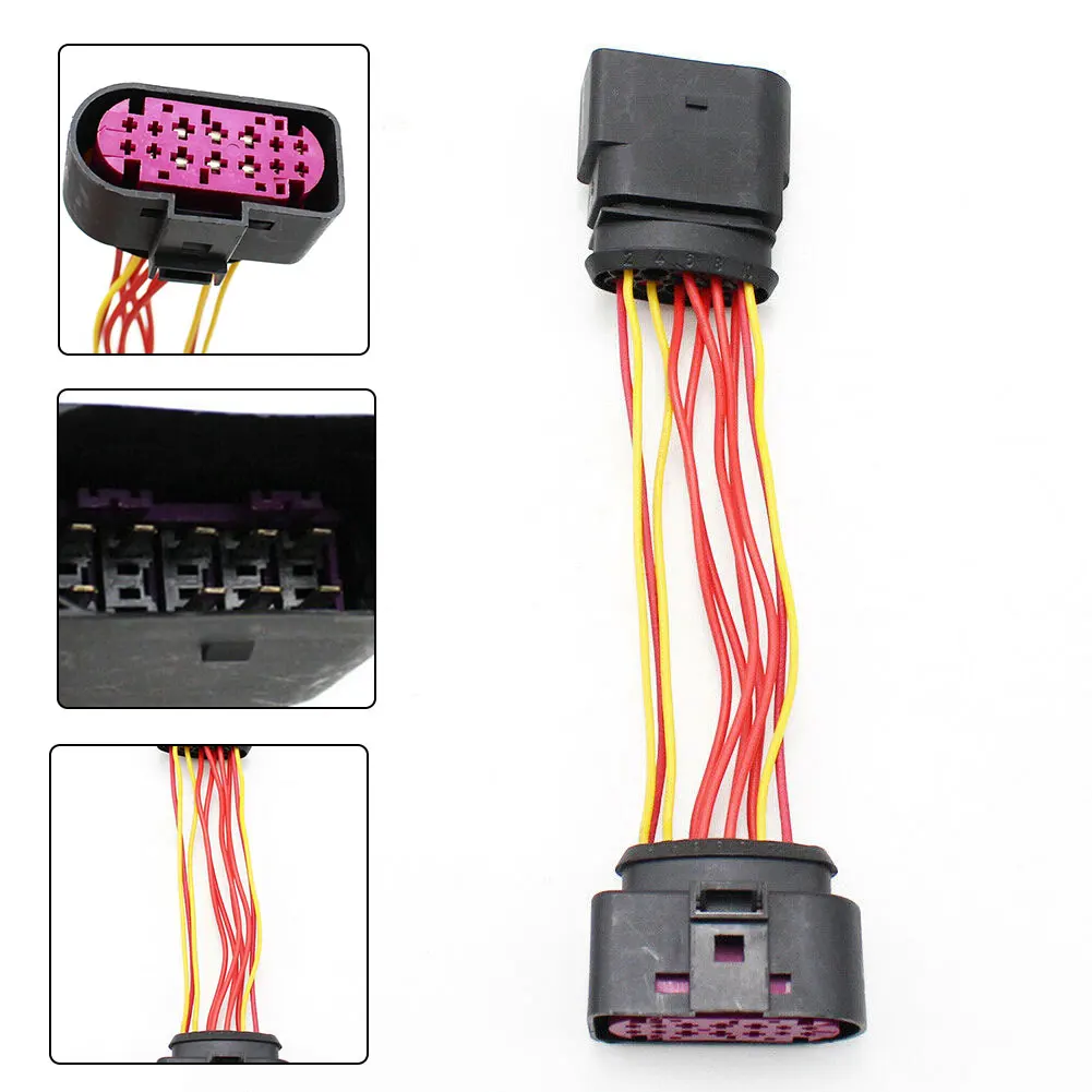 

Переходник для ксеноновой фары 10To14 Pin 1J0973737 1J0973835 для Golf MK6