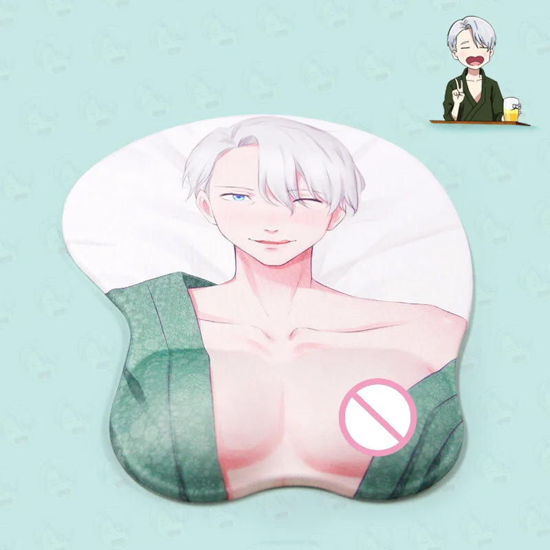 Юрий! Коврик для мыши Victor Nikiforov 3D коврик с рисунком льда мужской отдыха на