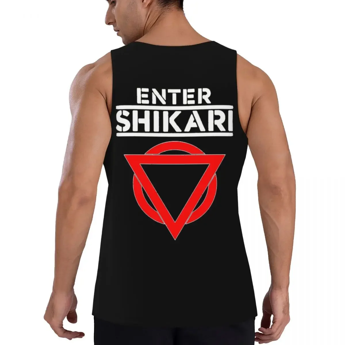 Фото Быстросохнущая дышащая майка-безрукавка Enter Shikari Rock Band Graphic Gym Tank для бодибилдинга №3