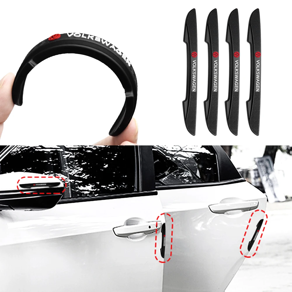 4 шт. автомобильные аксессуары для предотвращения столкновений на двери из