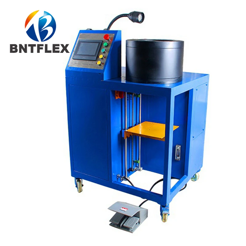 

BNT-100 Good Quality High Precision 380v 3 Phase Strongest Air Bag Suspension Crimping Machine With 10 Sets Of Dies