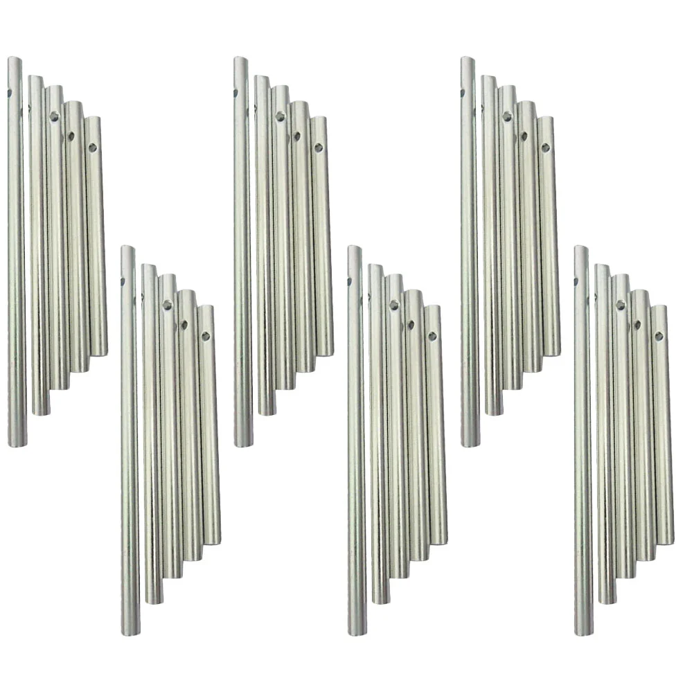 

Wind Chimes Tube 30Pcs Wind Chime Tubes 5 Different Length Silver Tone Color Empty Tubes Home Garden Outdoor Hanging Decor