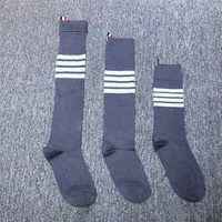tb thom socks england style business soft breathable women socks summer winter high school girls harajuku socks