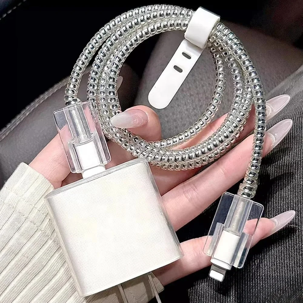 Чехол для зарядного устройства Apple IPhone прозрачная защита зарядных устройств 18 Вт