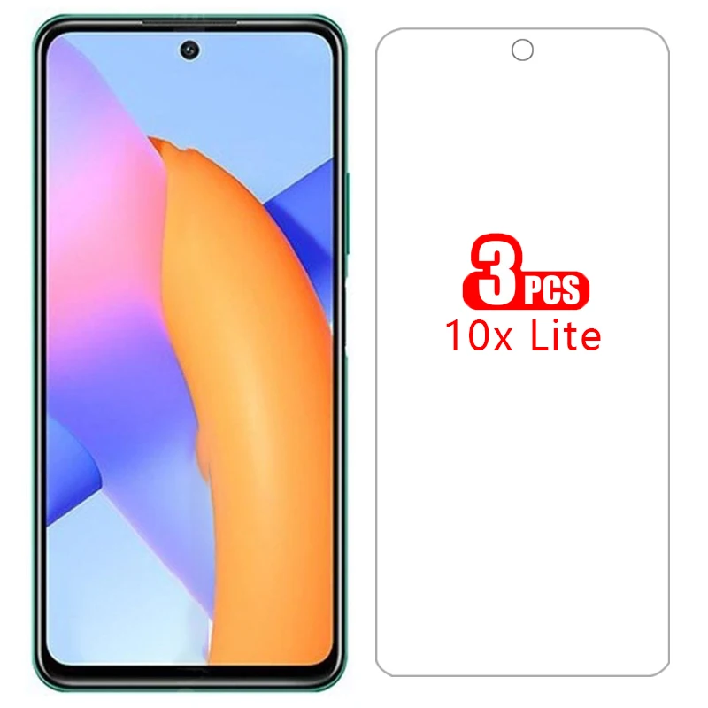 

Чехол для huawei honor 10x lite, Защитная пленка для экрана, закаленное стекло на 10xlite 10 x x10, легкий защитный чехол honer onor honr