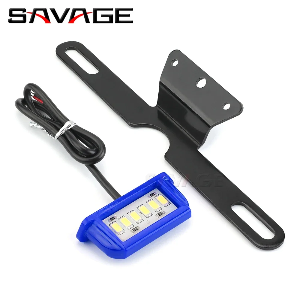 Универсальный светодиодный светильник номерного знака мотоцикла задний фонарь