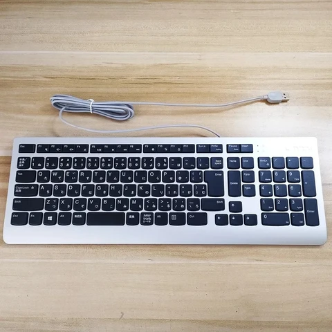 Проводная мембранная клавиатура PHTY для настольного компьютера и ноутбука с японской раскладкой