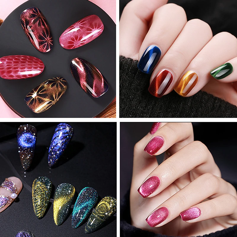 Магнитная палочка кошачий глаз для ногтей прочная пластина УФ-геля 3D линейная