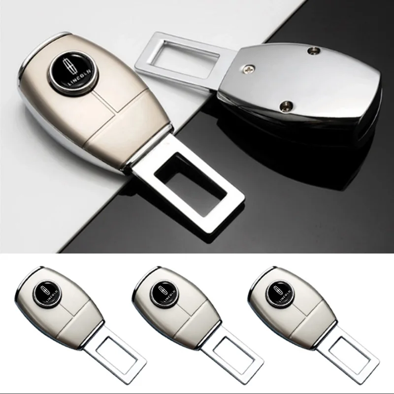

1PC Car Seat Belt Clip Extension Plug Buckle for Lincoln Aviator MKS MKX Town MKC MKT MKZ Corsair Flyer Navigator 2 Accessories