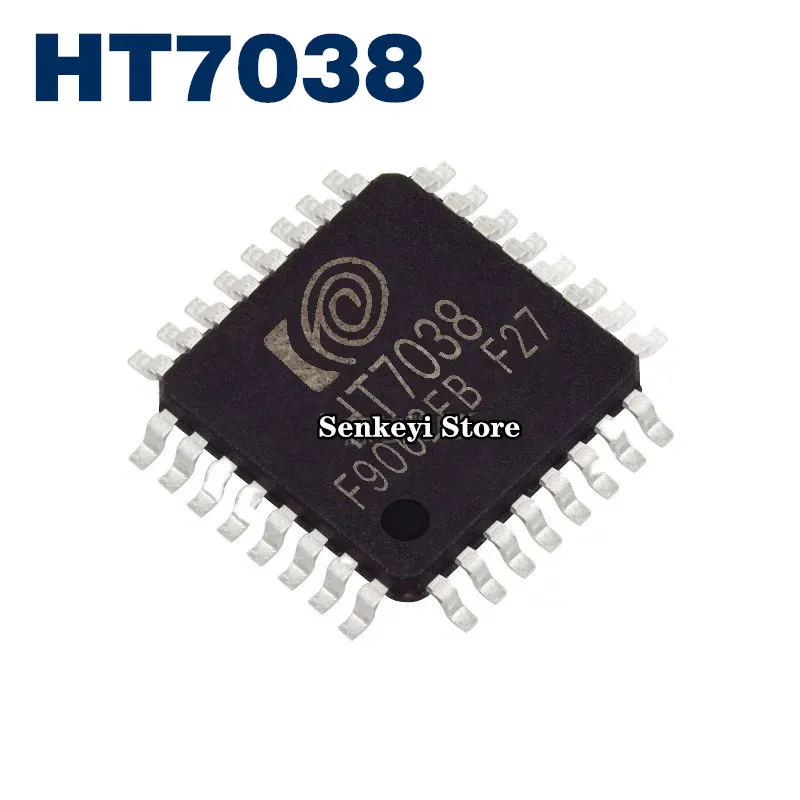 

New original HT7038 LQFP32 suitable for China Southern Power Grid three-phase electricity meter smart meter chip