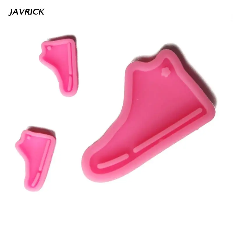 

Силиконовая форма для скейтборда, обуви, брелка, форма с отверстием для «сделай сам», прозрачные формы для украшения дома